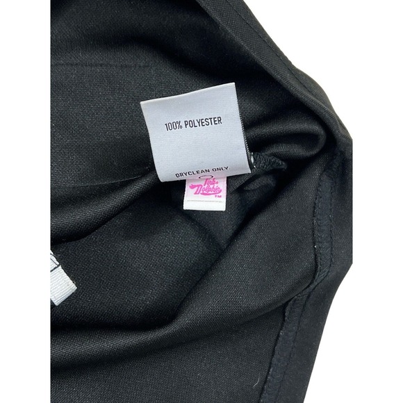 Pink+Dolphin Men Black Short Sleeve Button Up Baseball Jersey Sz M - Picture 6 of 7